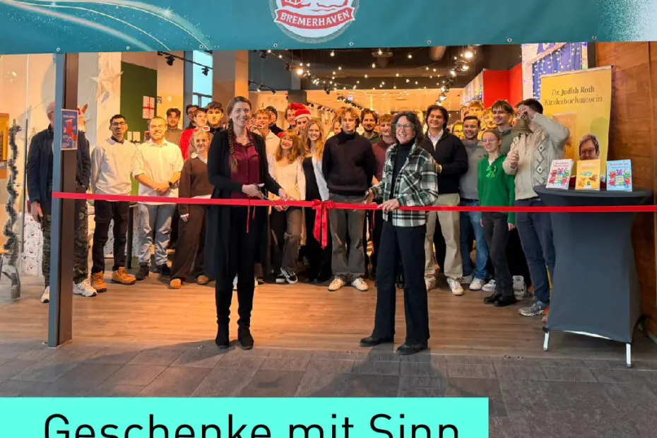 Eröffnungszeremonie des Geschäftes "Wintercampus"