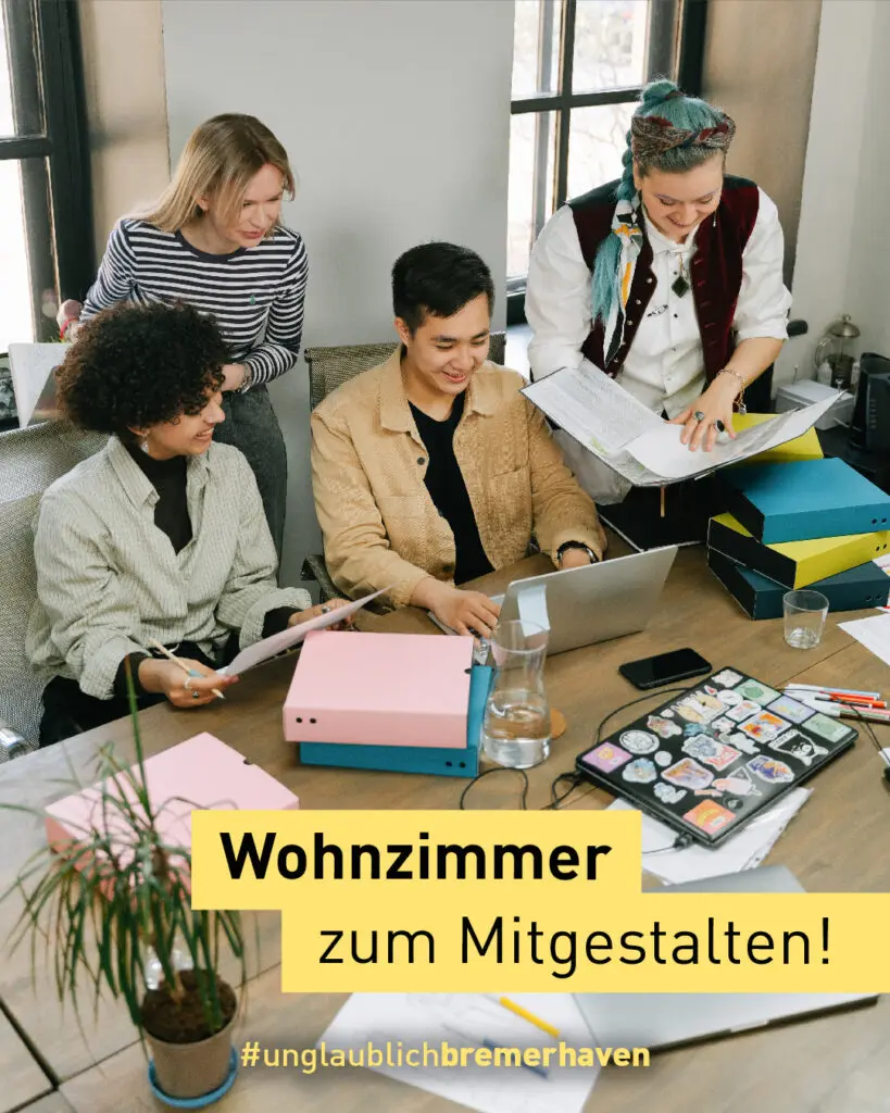 Junge Erwachsene im kreativen Prozess